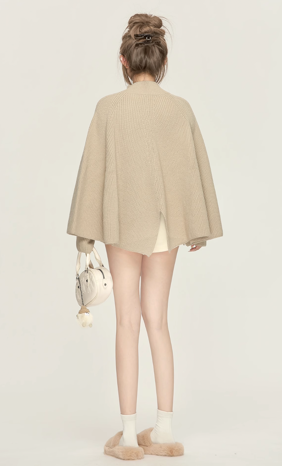 cape design Knit tops DL1251