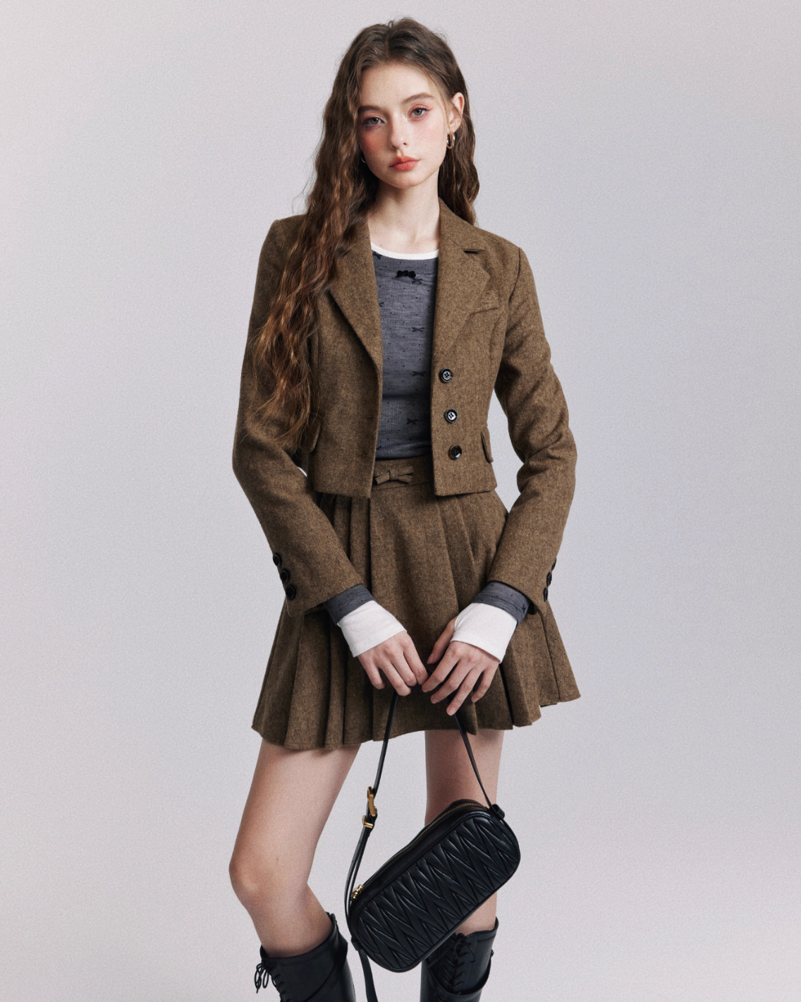 three botann fit jacket DL1298