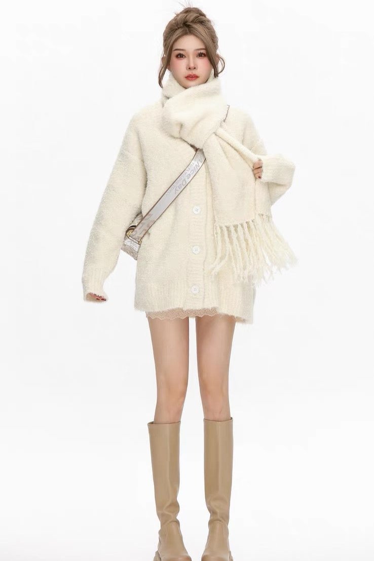 muffler set Knit tops DL1270