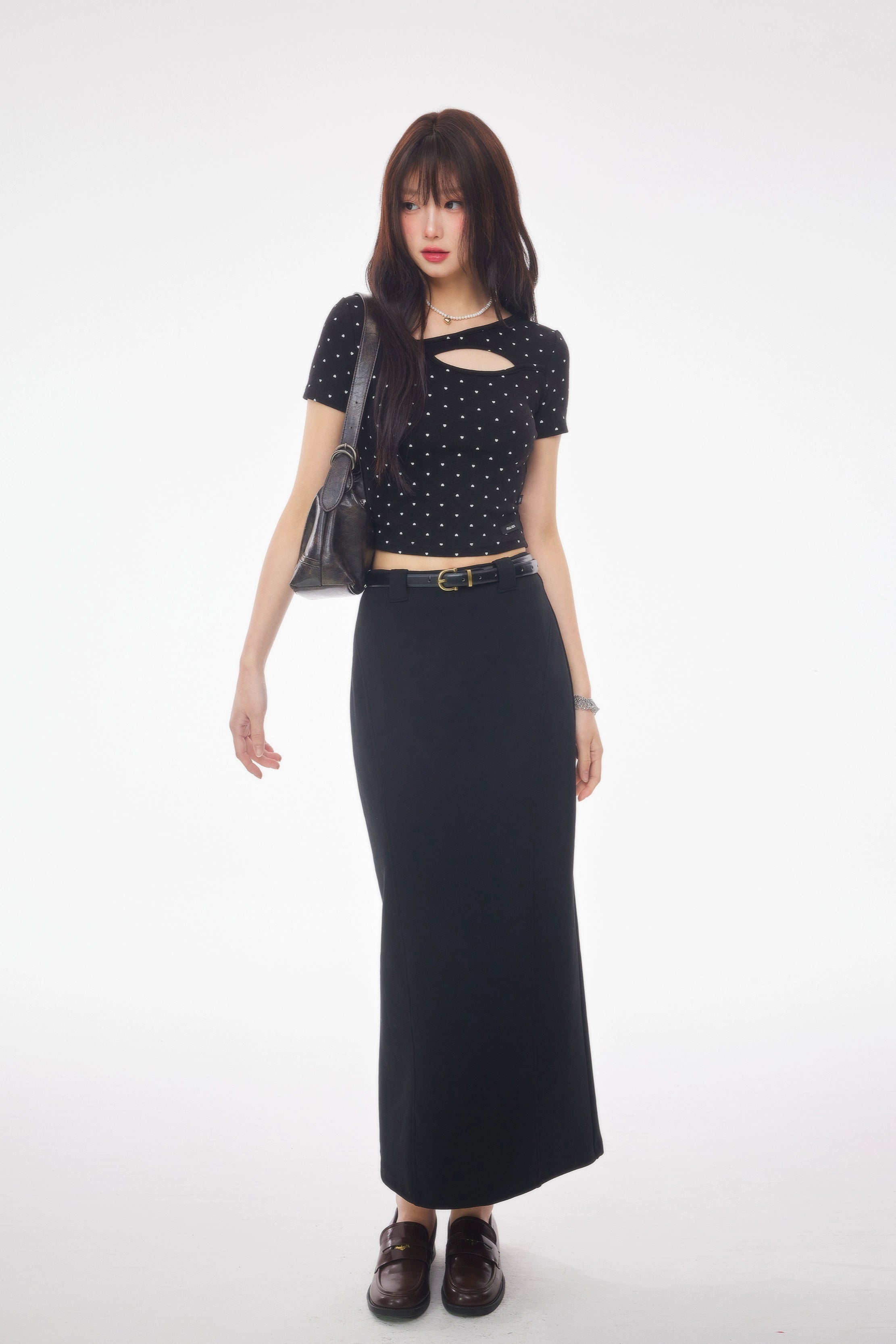 long sweat skirt DL1398