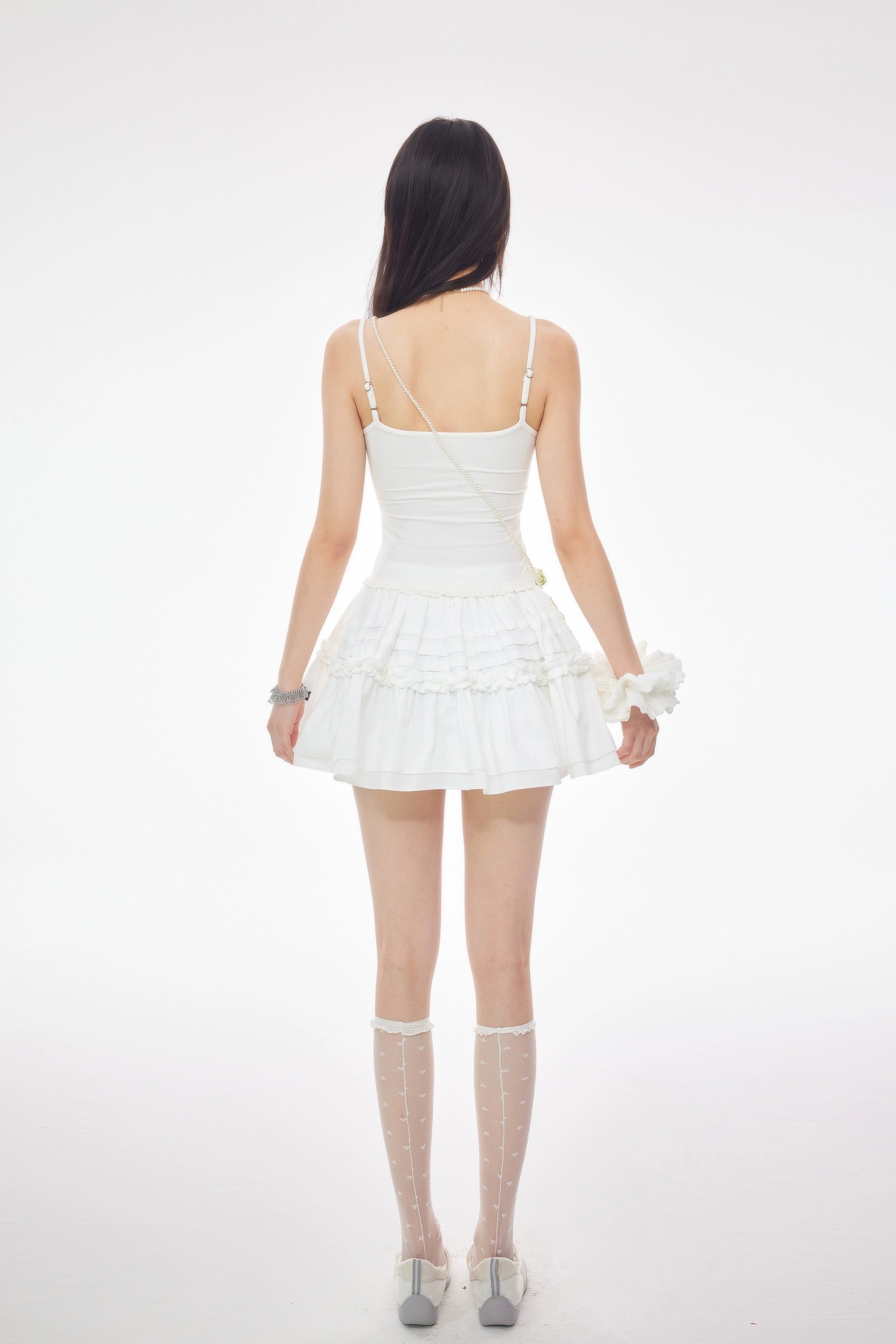 front ribbon race camisole DL1399