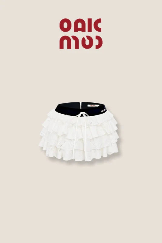 ultra low waist cake puffy skirt DL10001
