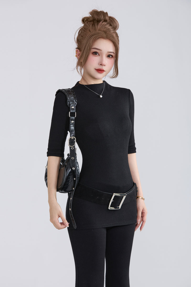 buckle accent flare set up DL1374