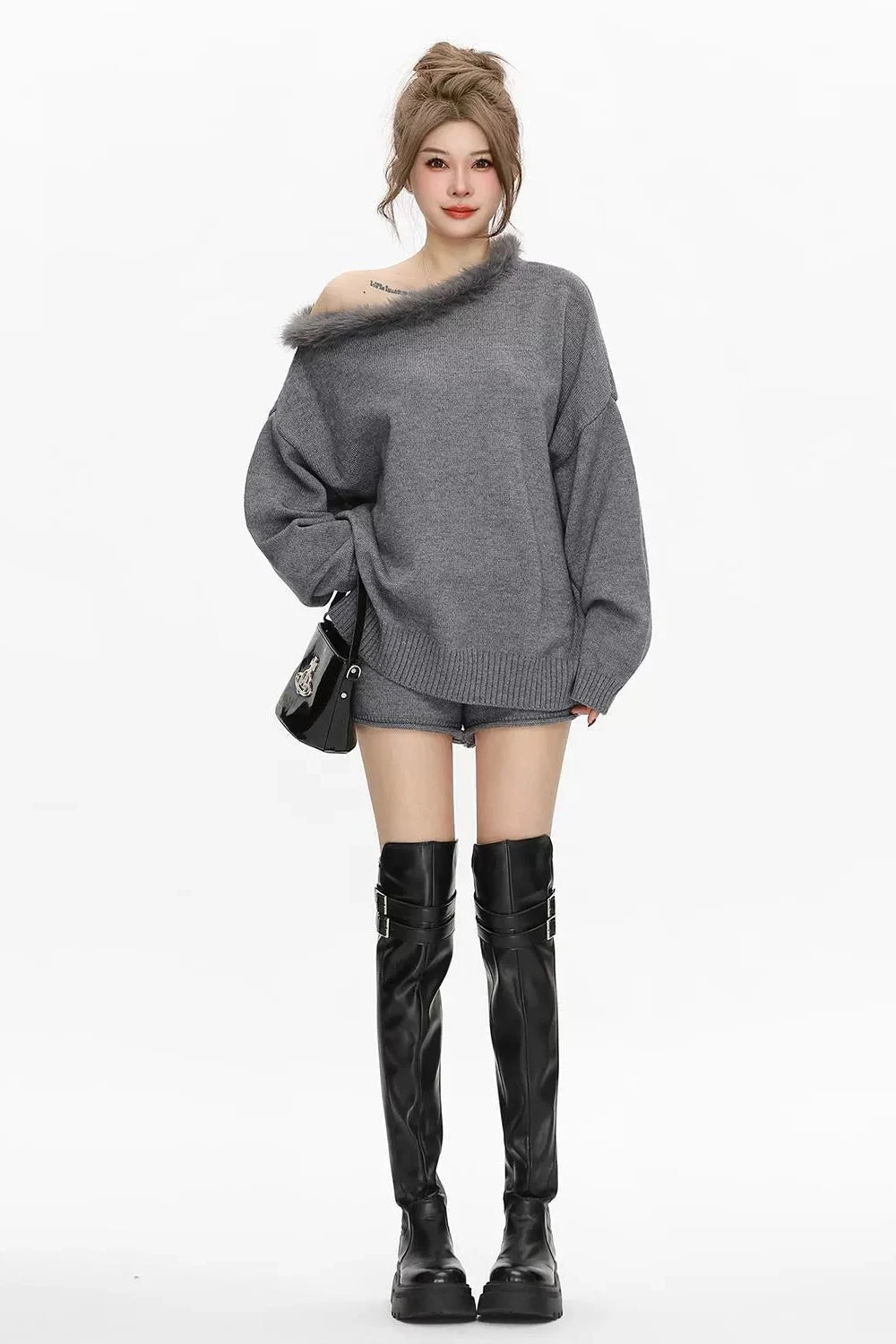 far line one shoulder set up DL1273