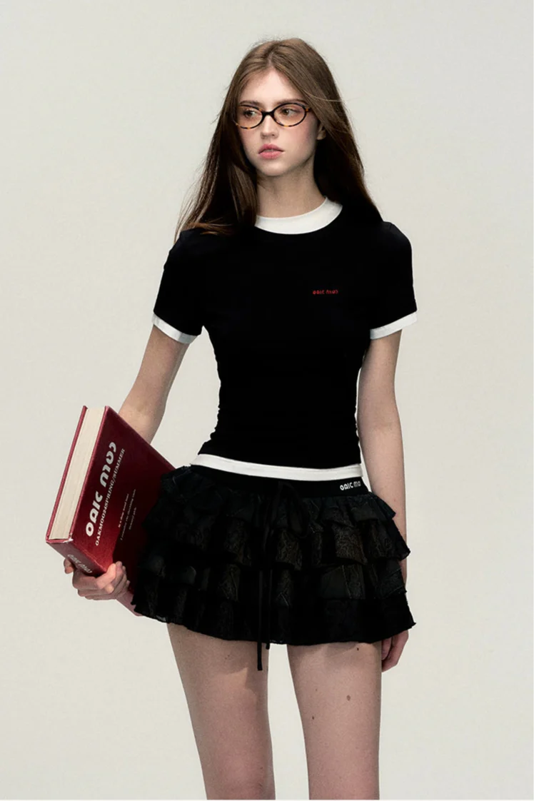ultra low waist cake puffy skirt DL10001
