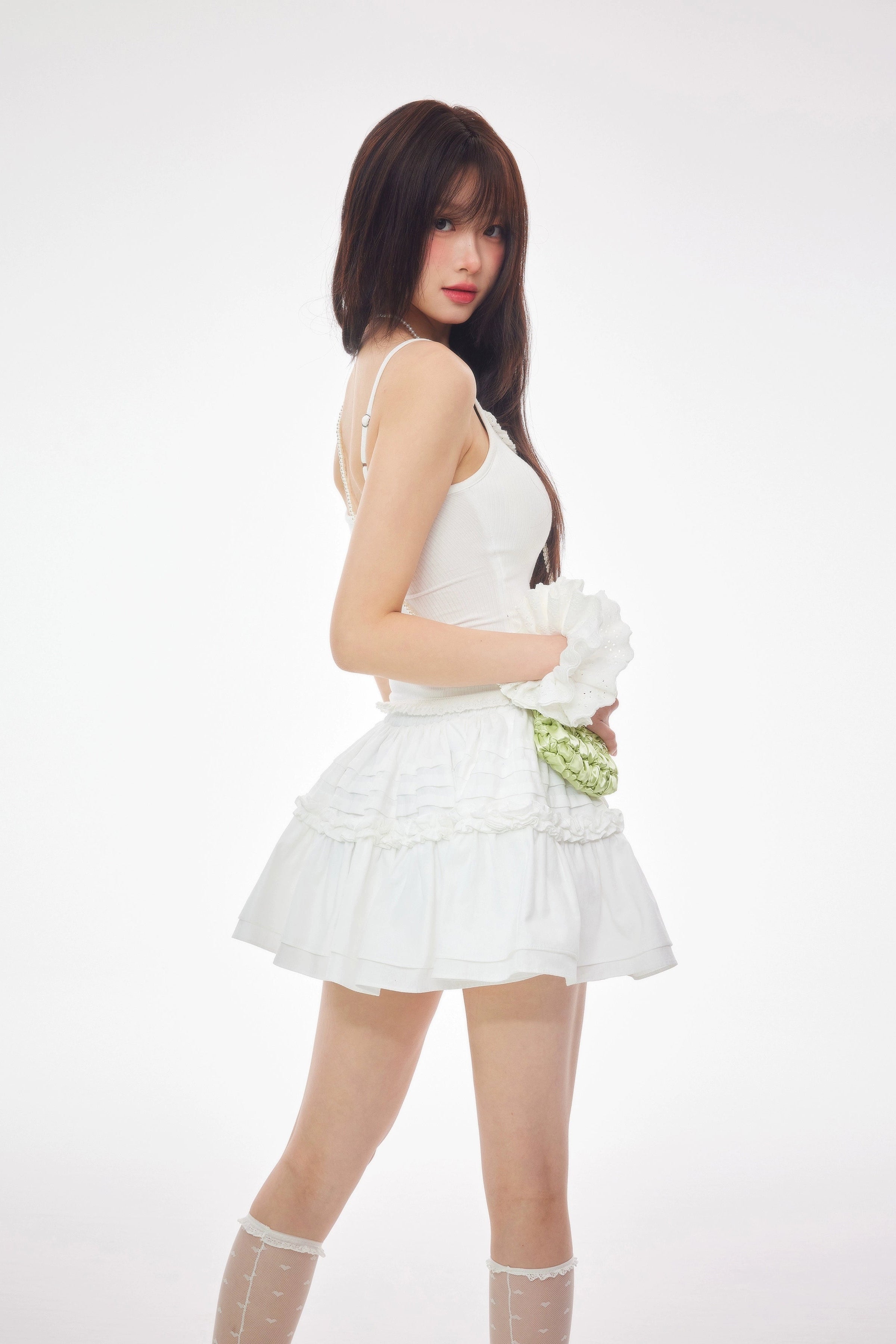 front ribbon race camisole DL1399