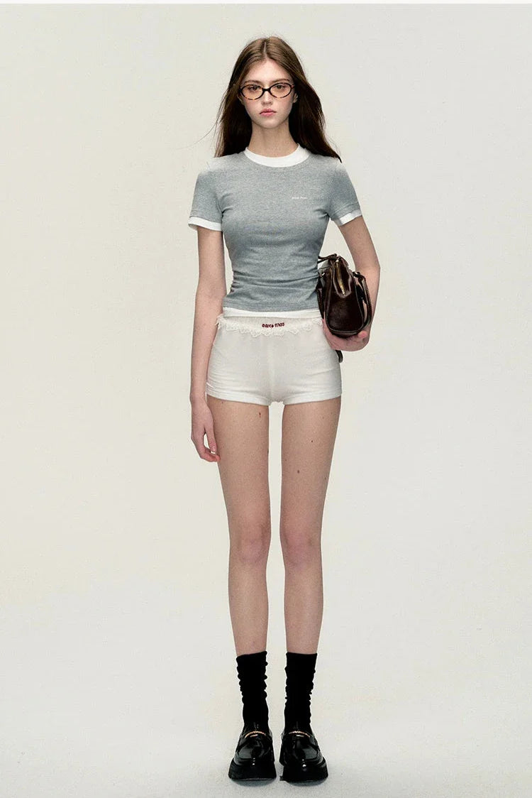 slim commuter short sleeved tops DL10010