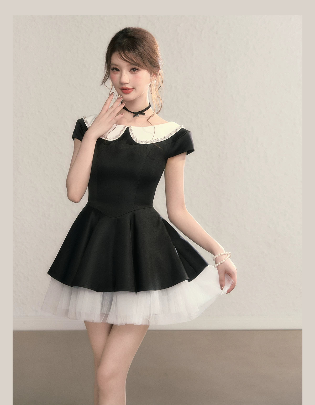 french a-line hepburn dress DL1507