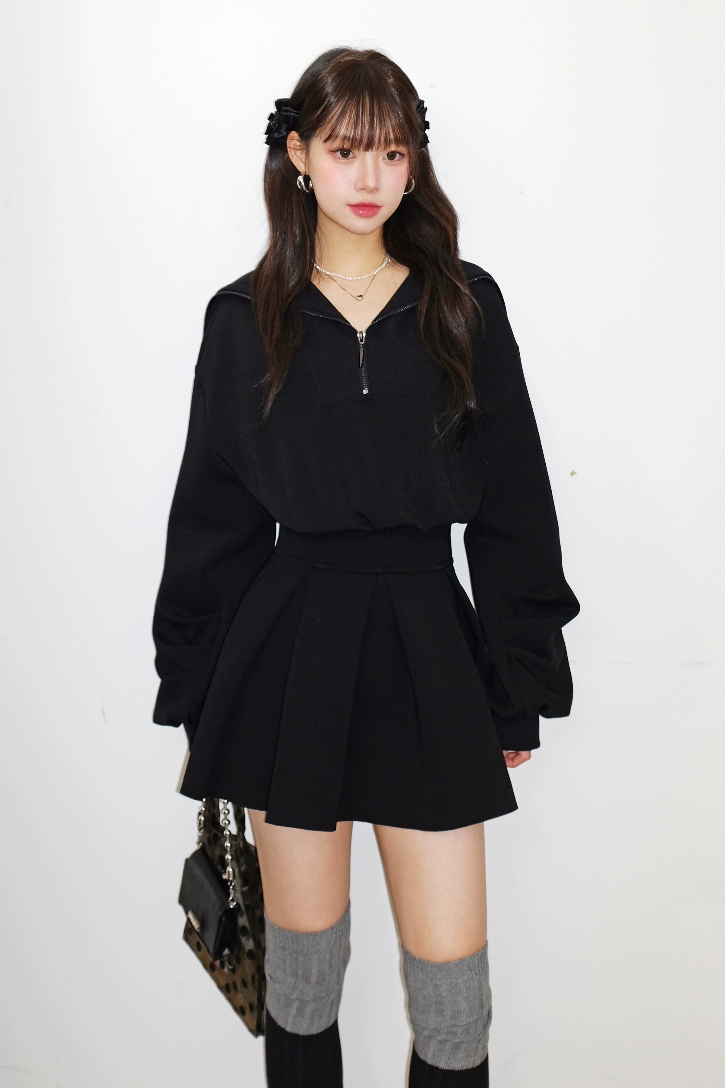 zip flare mini one-piece DL1484