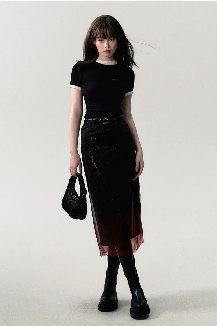 slim commuter short sleeved tops DL10010