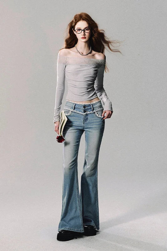 one-shoulder bottoming knitwear DL10073