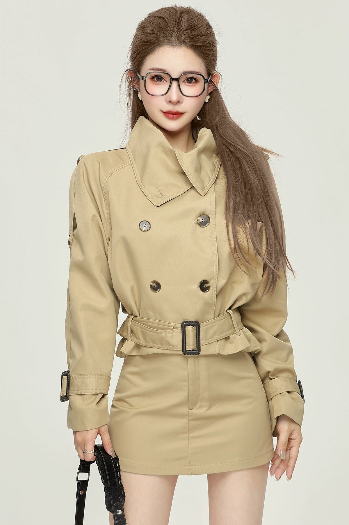belted trench set up DL1471