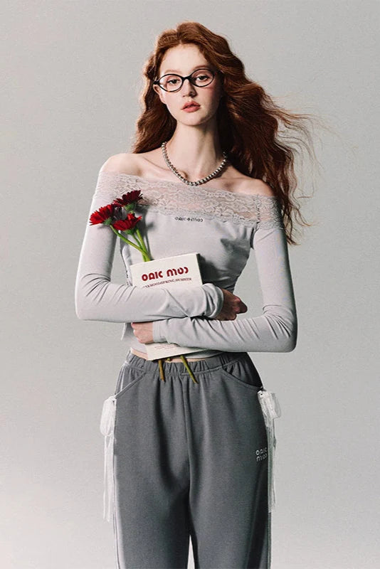 one-shoulder bottoming knitwear DL10073
