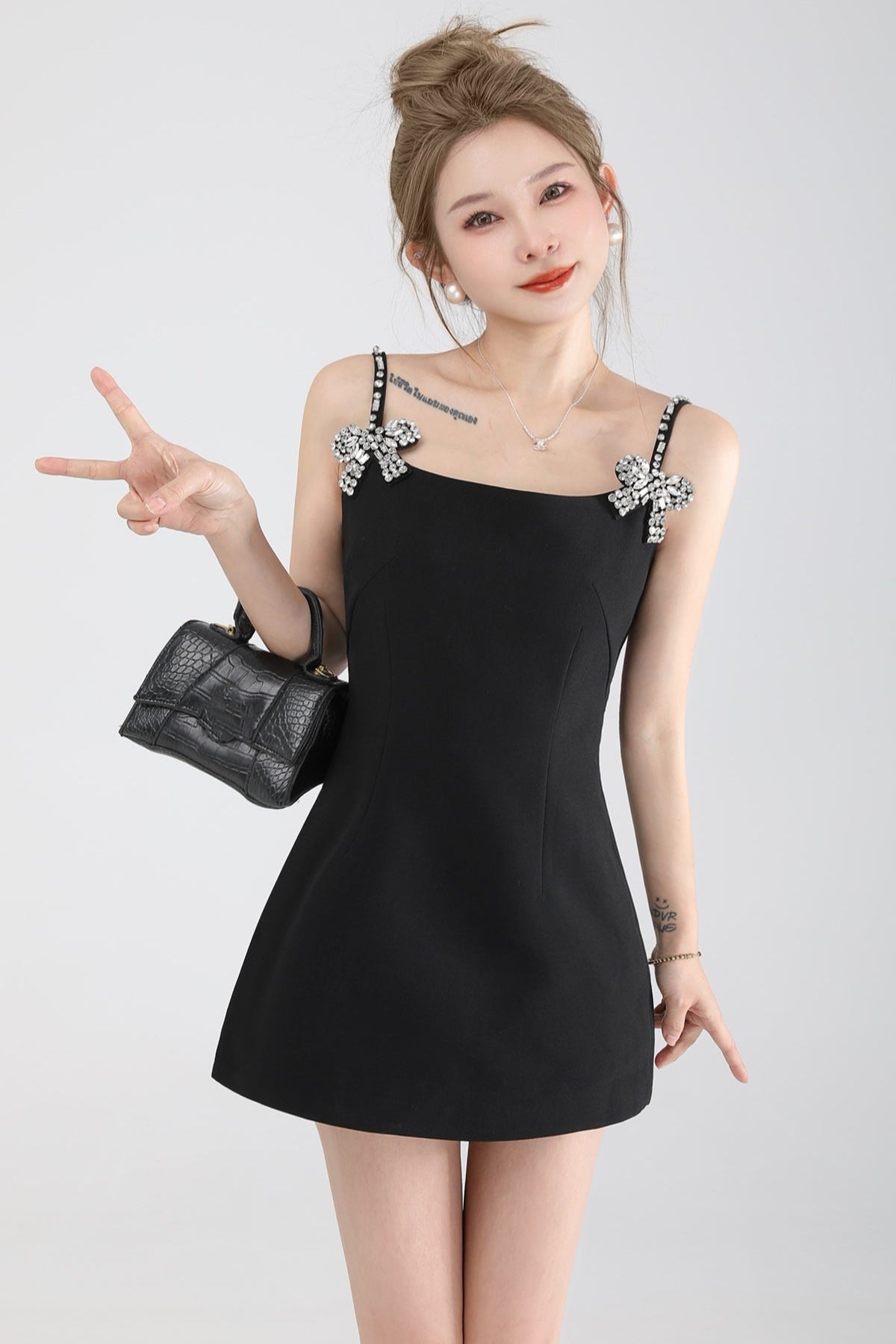 ribbon bijoux furea one-piece DL1377