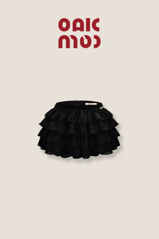 ultra low waist cake puffy skirt DL10001