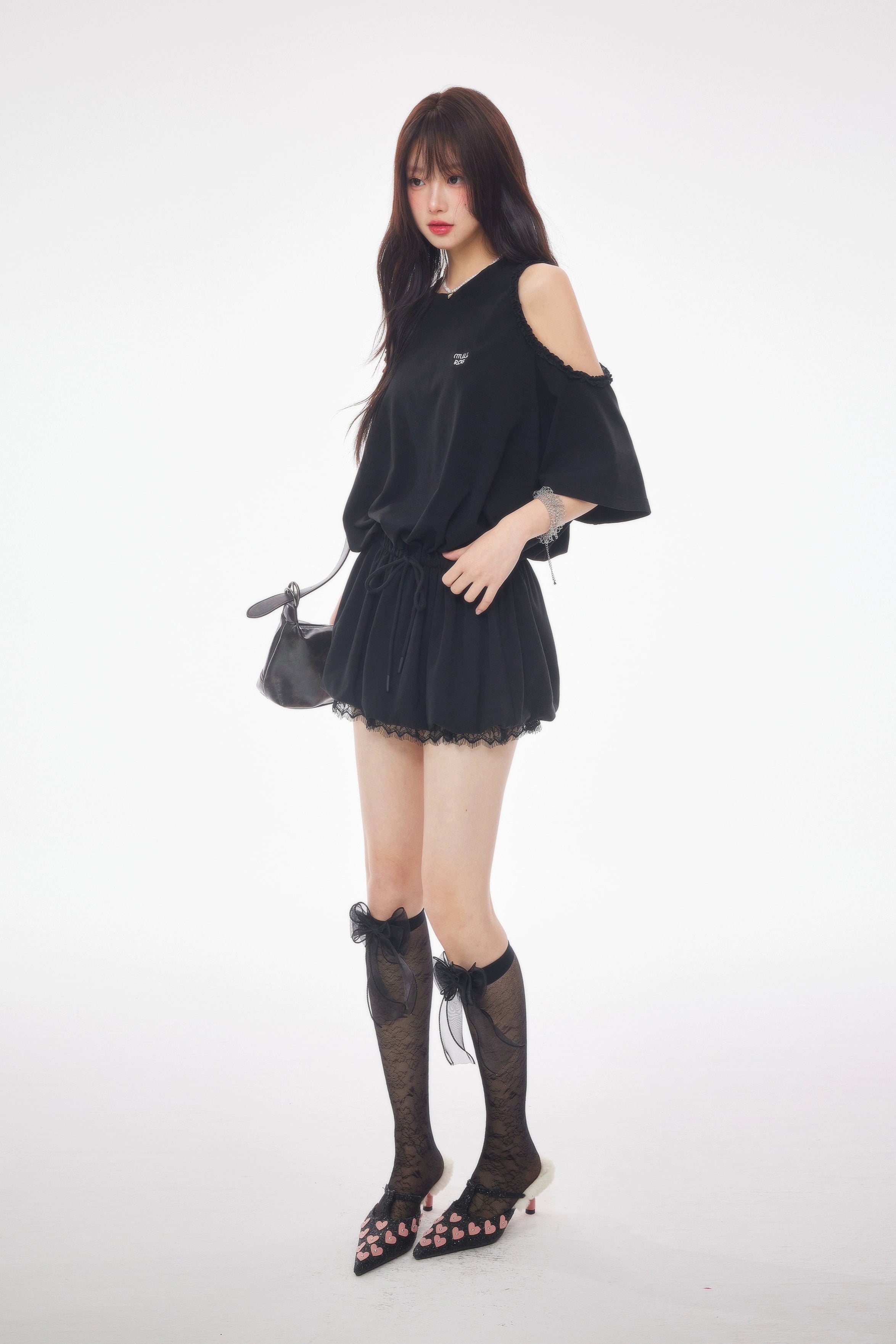 cold shoulder casual set up DL1401