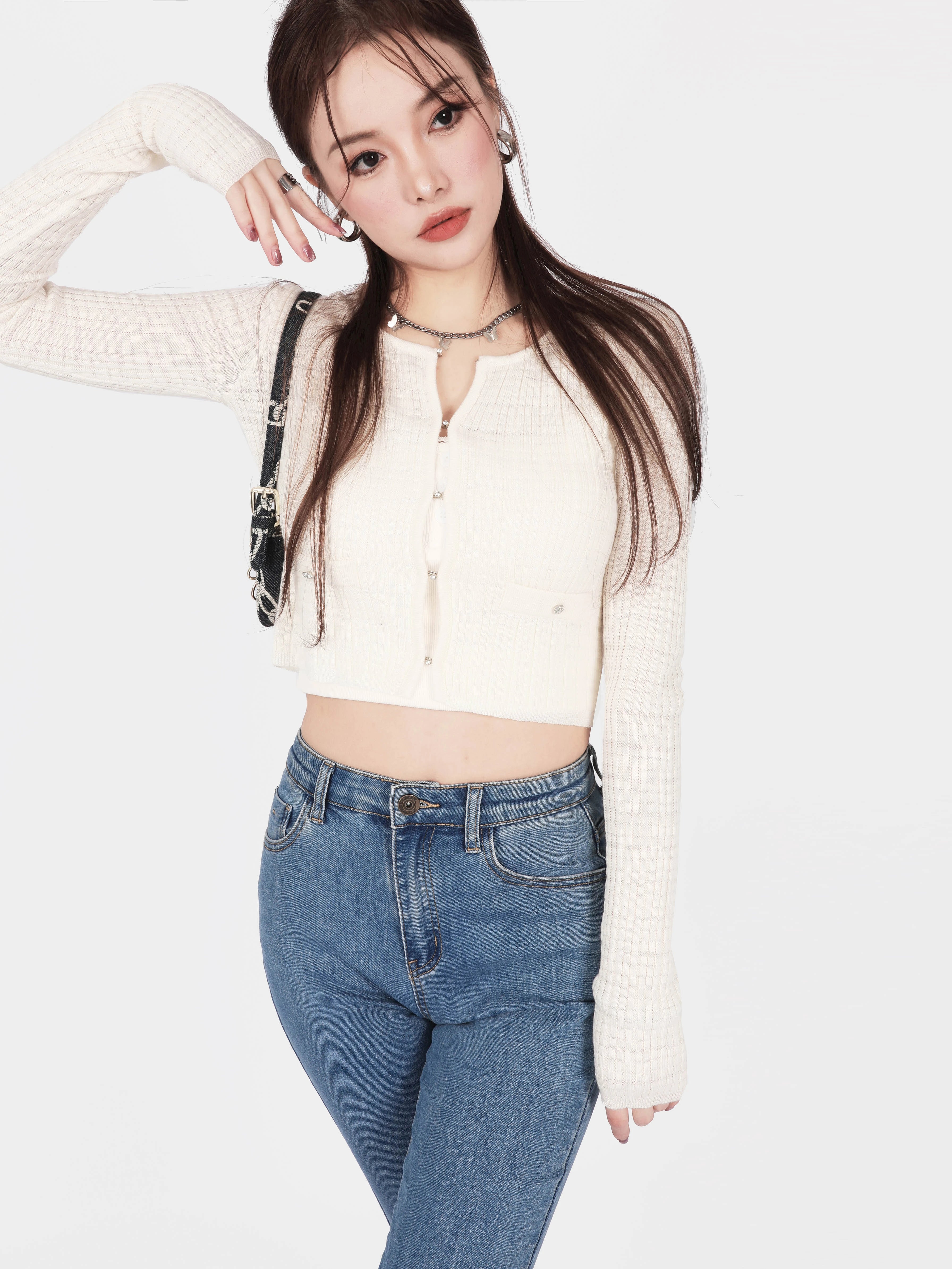 rankup lady cardigan DL1077