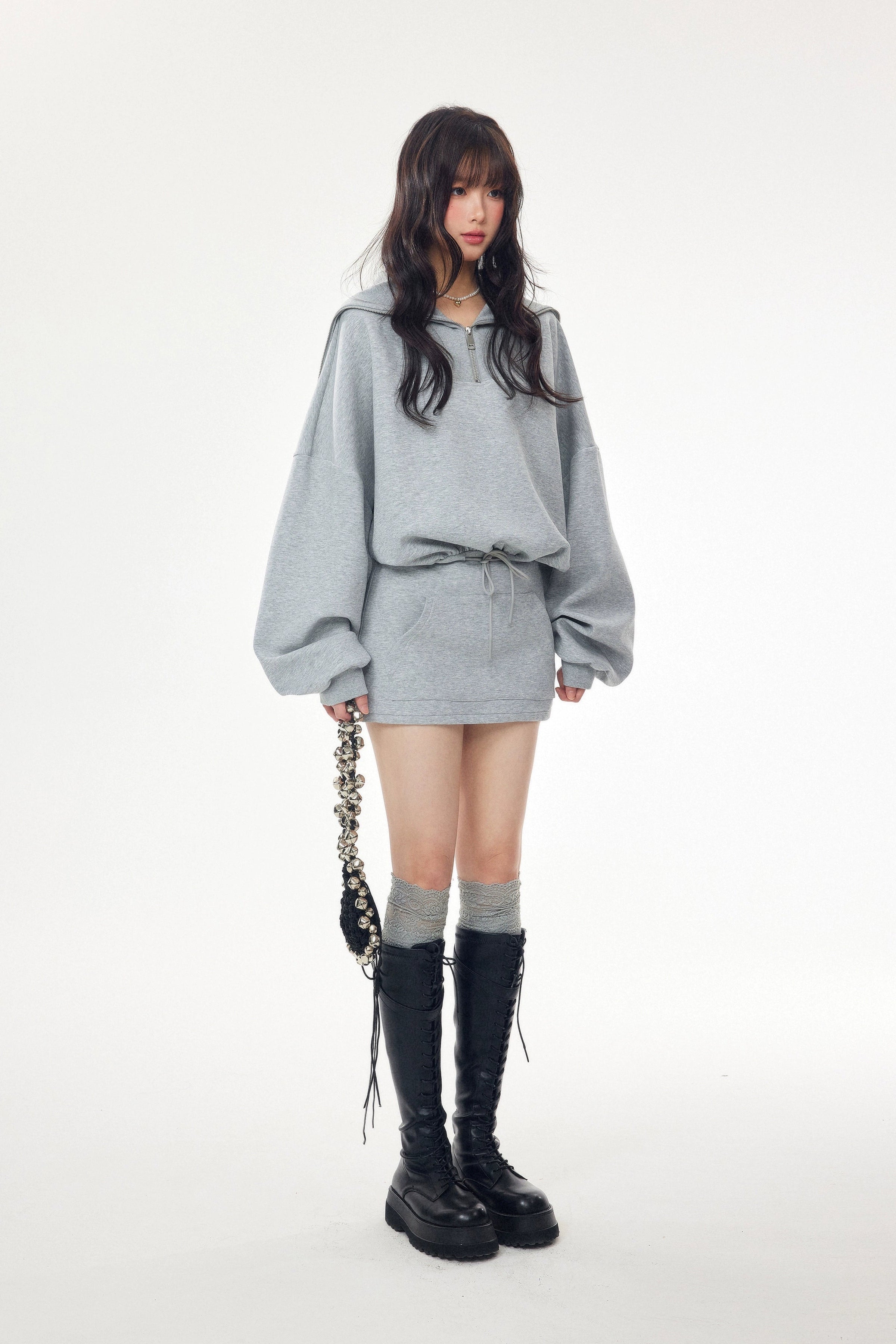 round neck sweat set up DL1441