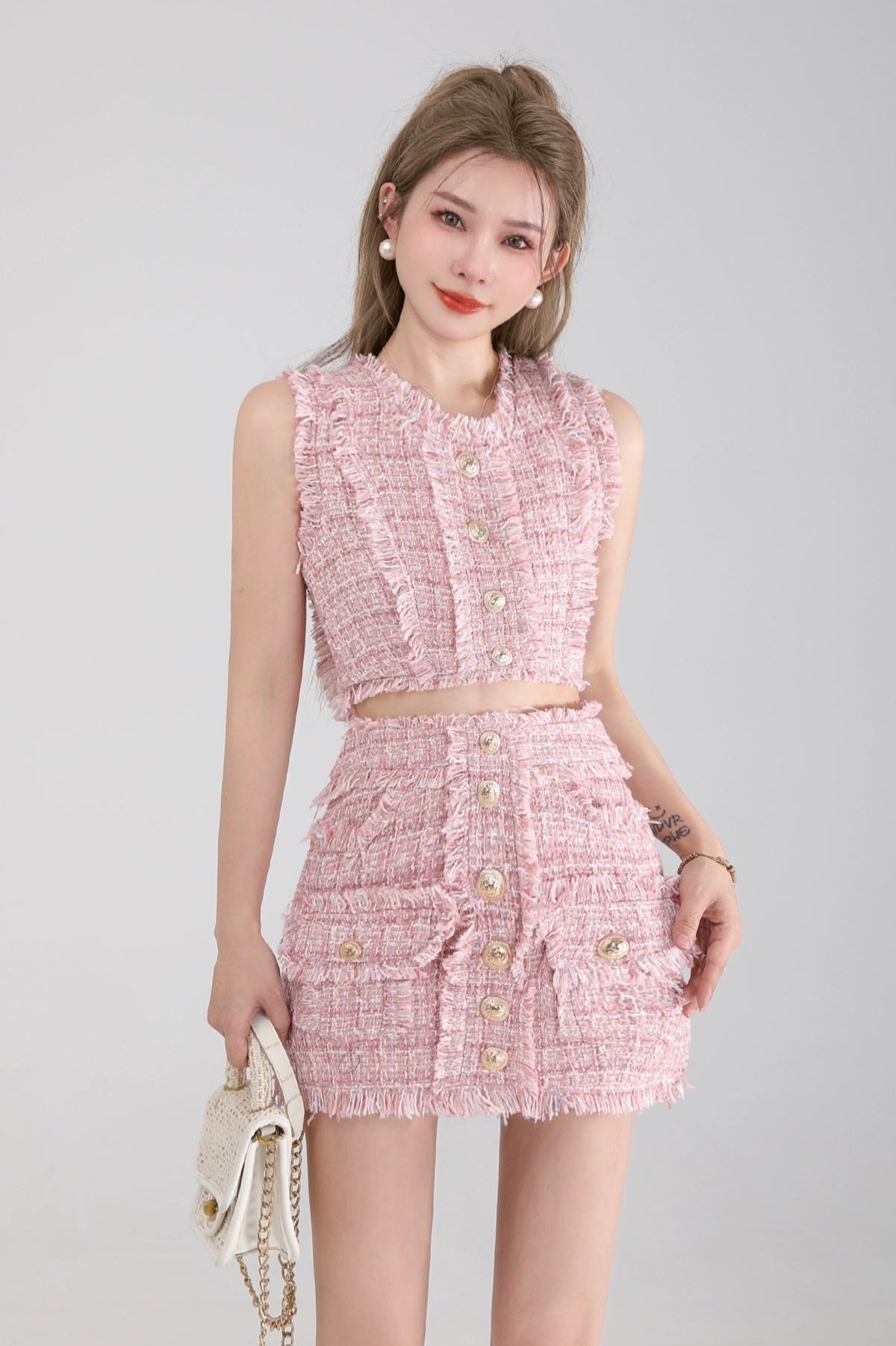tweed peearl set up DL1389