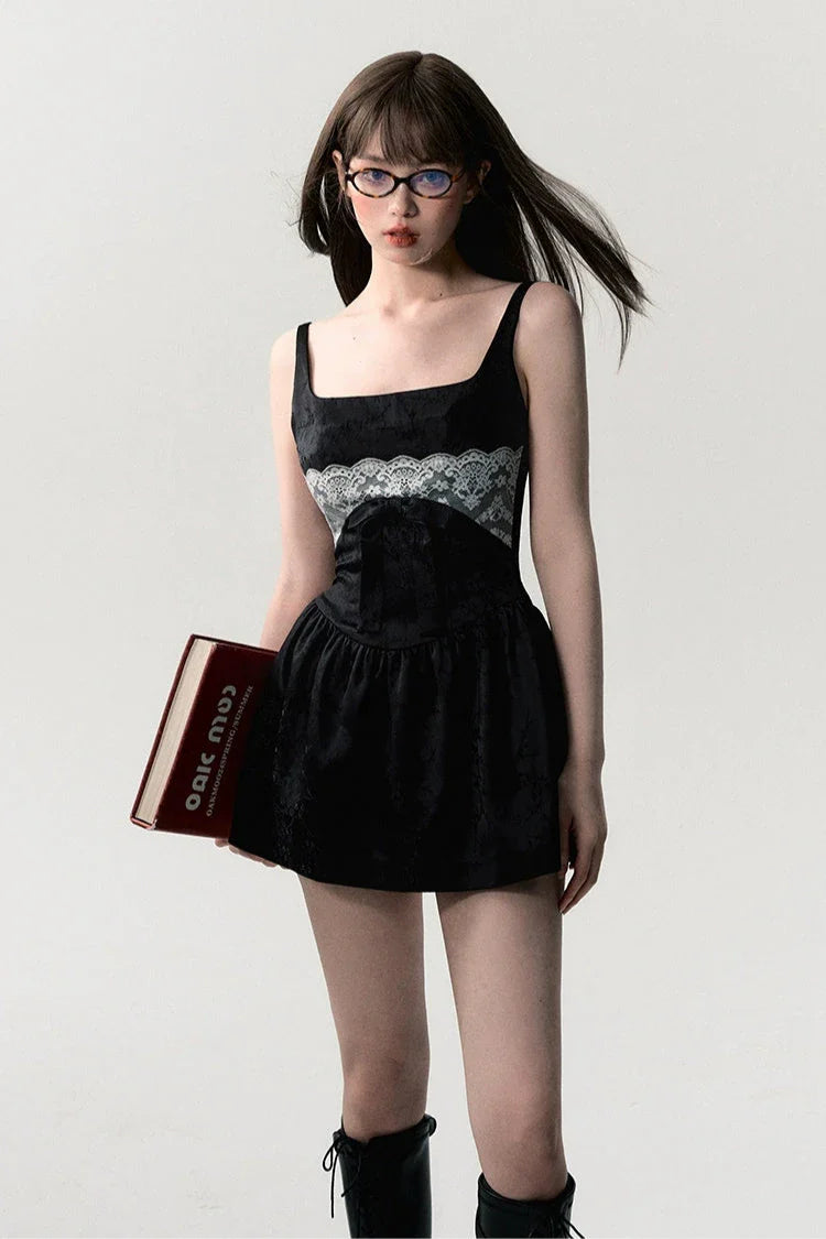 summer bow waist halter dress DL10011
