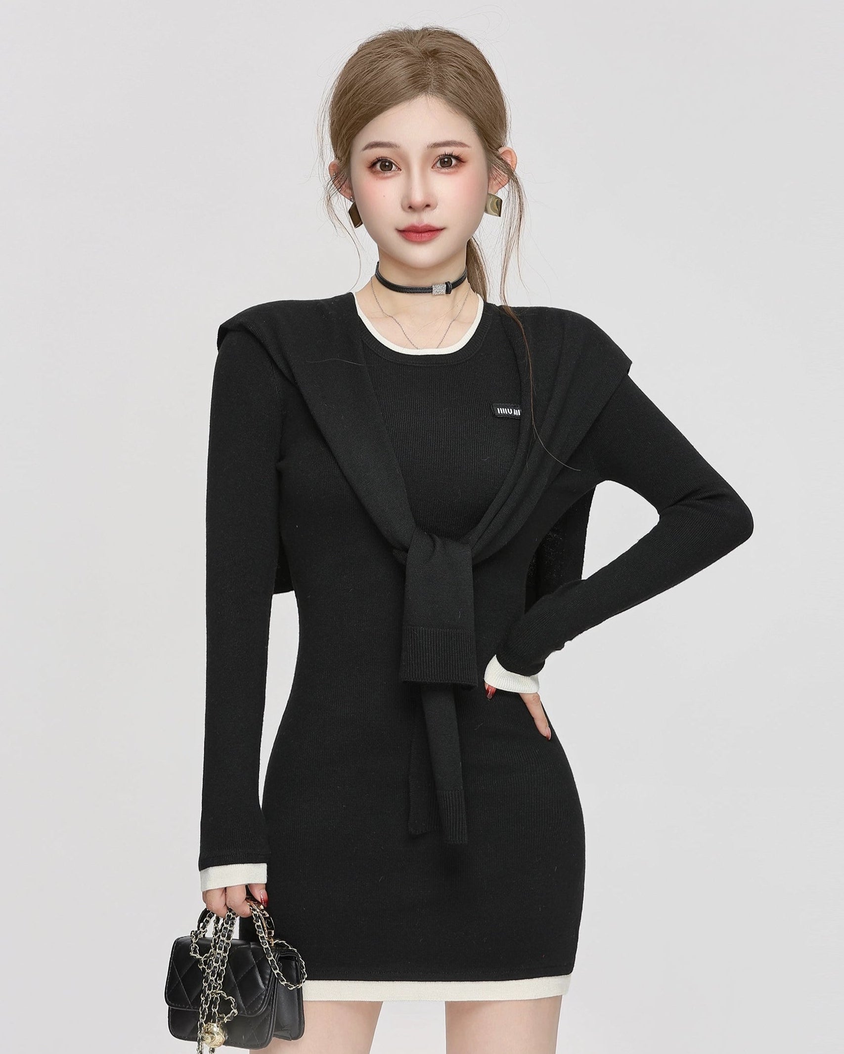 fake design one-piece DL1294
