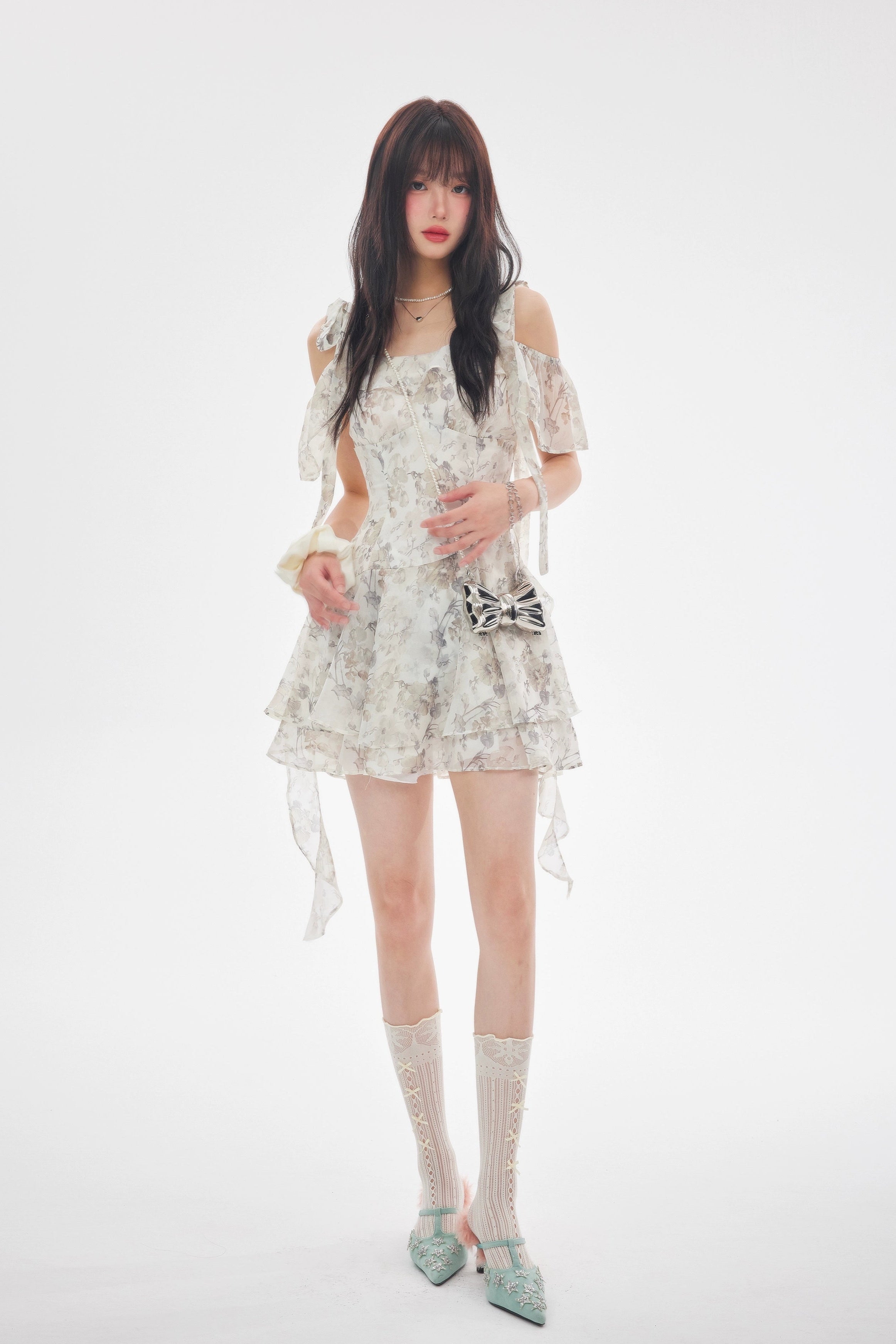 ★Since Then★ Irene shirring long one-piece e2odjBup5h2DsX3KhtzBhKAhvKPHMA