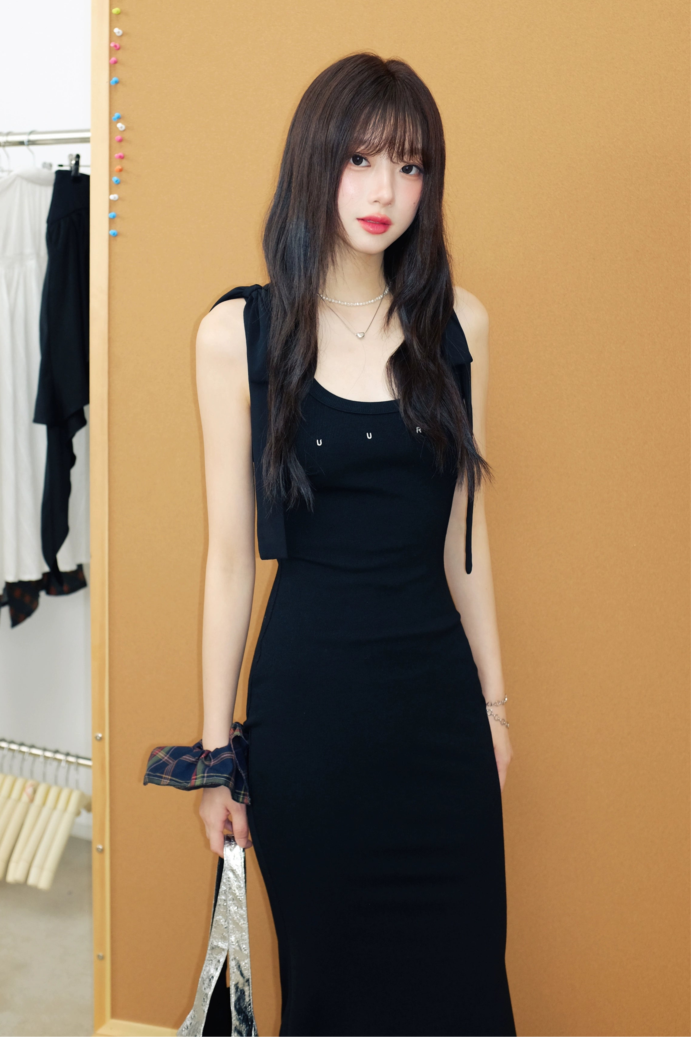 ワンピース DALLA mermaid ribbon one-piece DL1409 mermaid ribbon one-piece DL1409