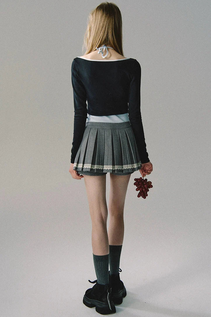 Retro College Girls Skirts DL10048