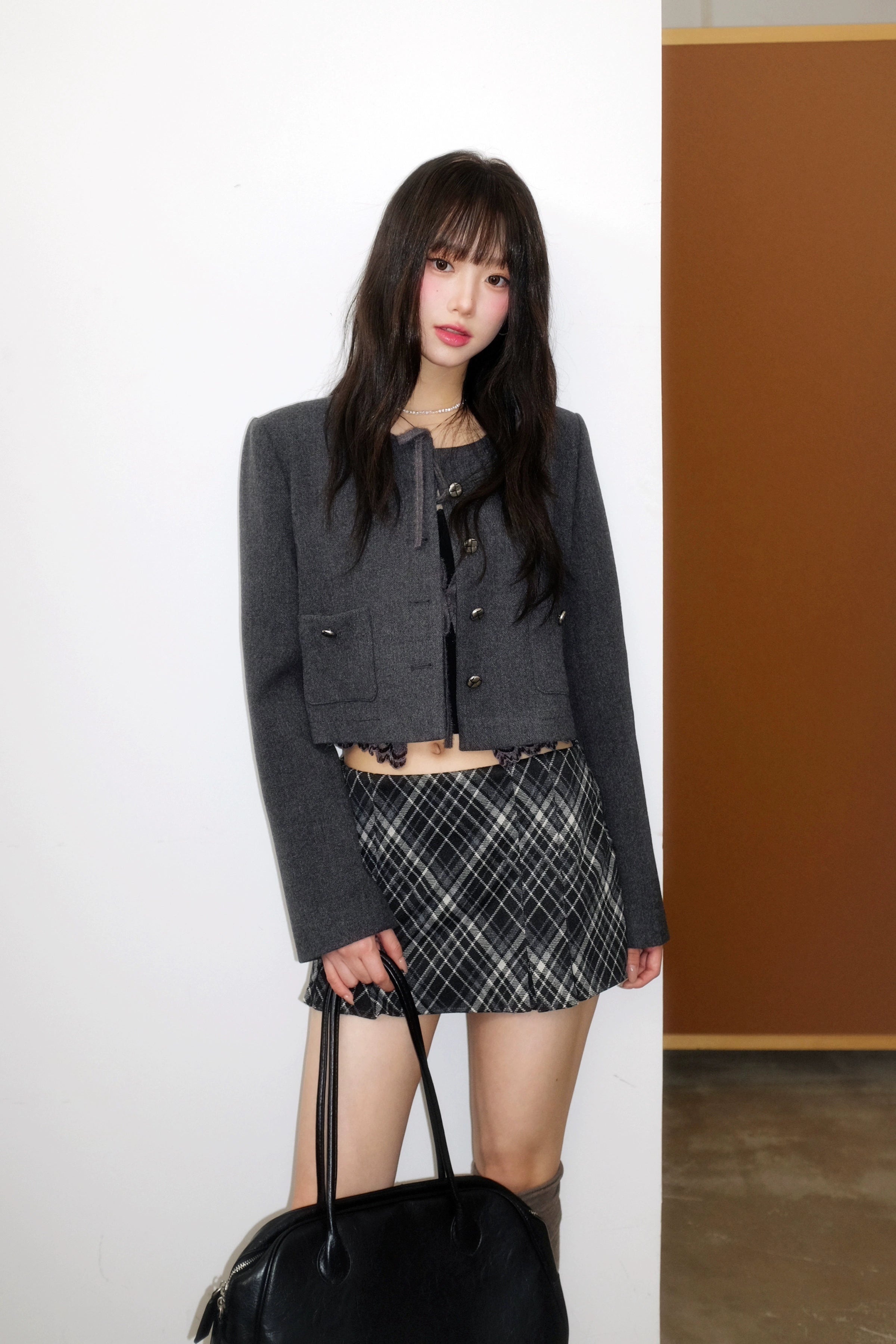 heck pleated mini skirt DL1455