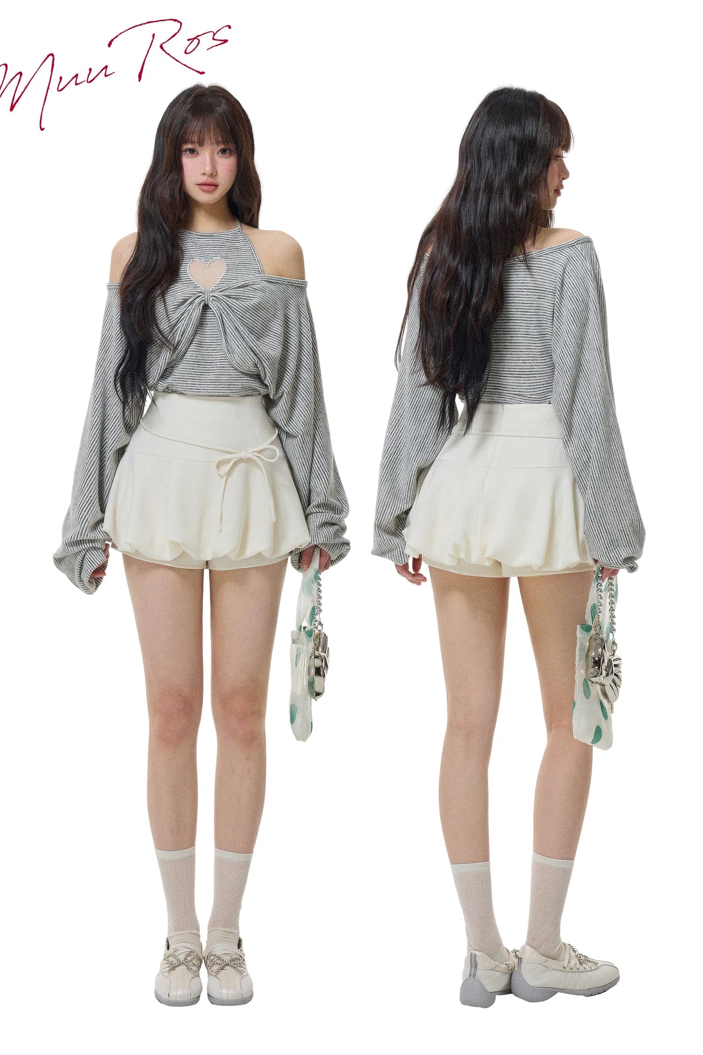 ribbon balloon skort DL1523
