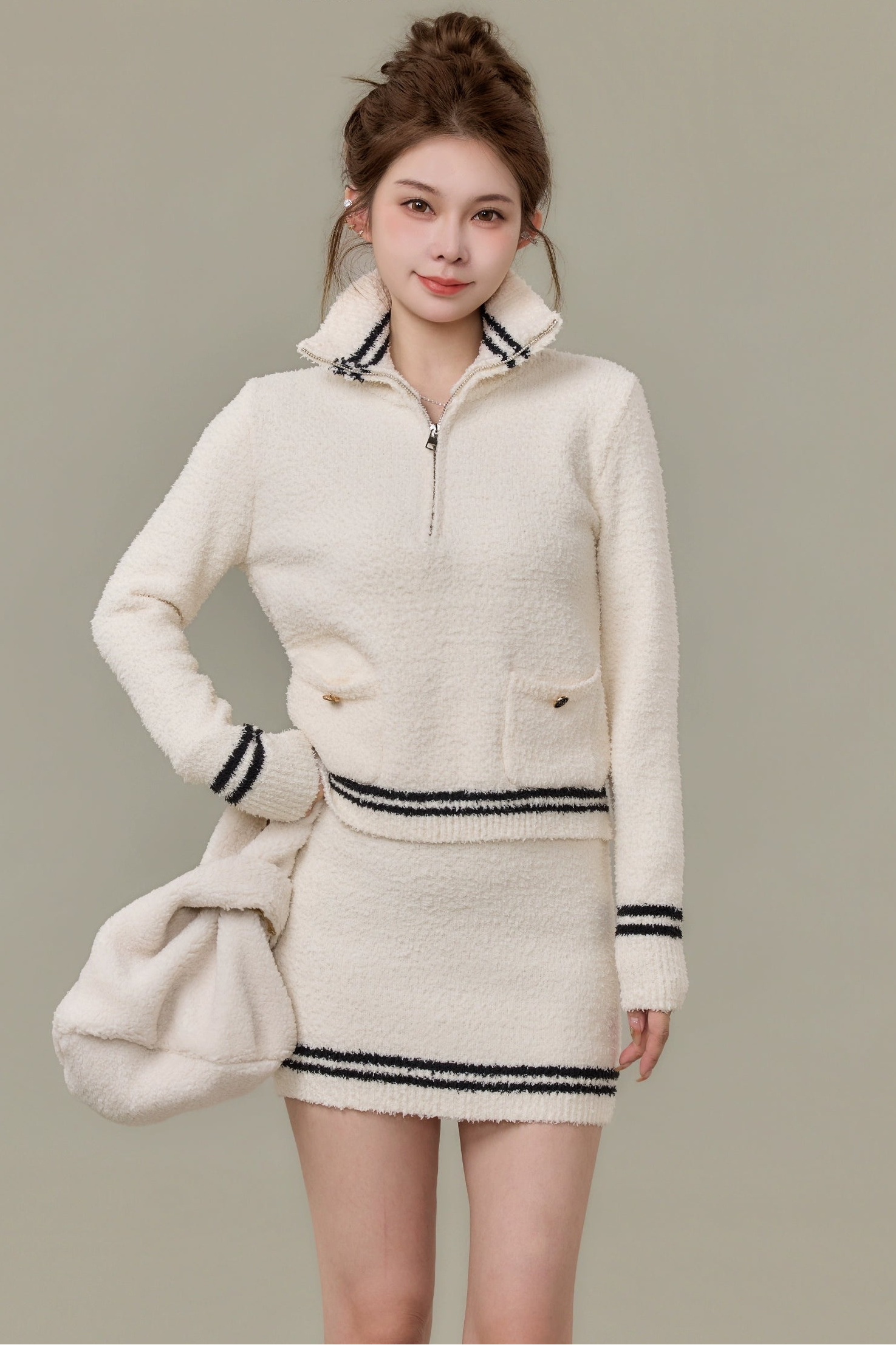 half zip boa line set up DL1496