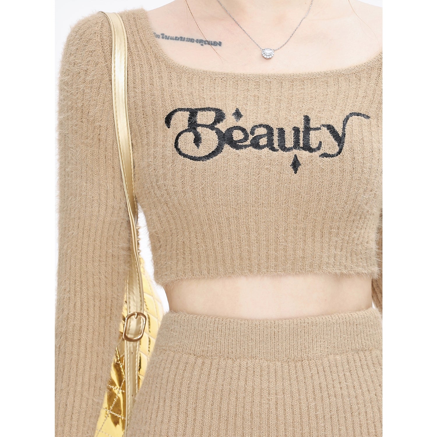 tiny long length skirt set up DL1257