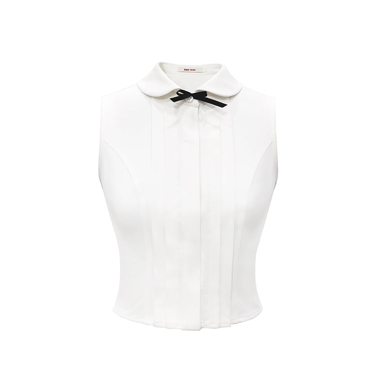 ribbon nosleve tops DL10080