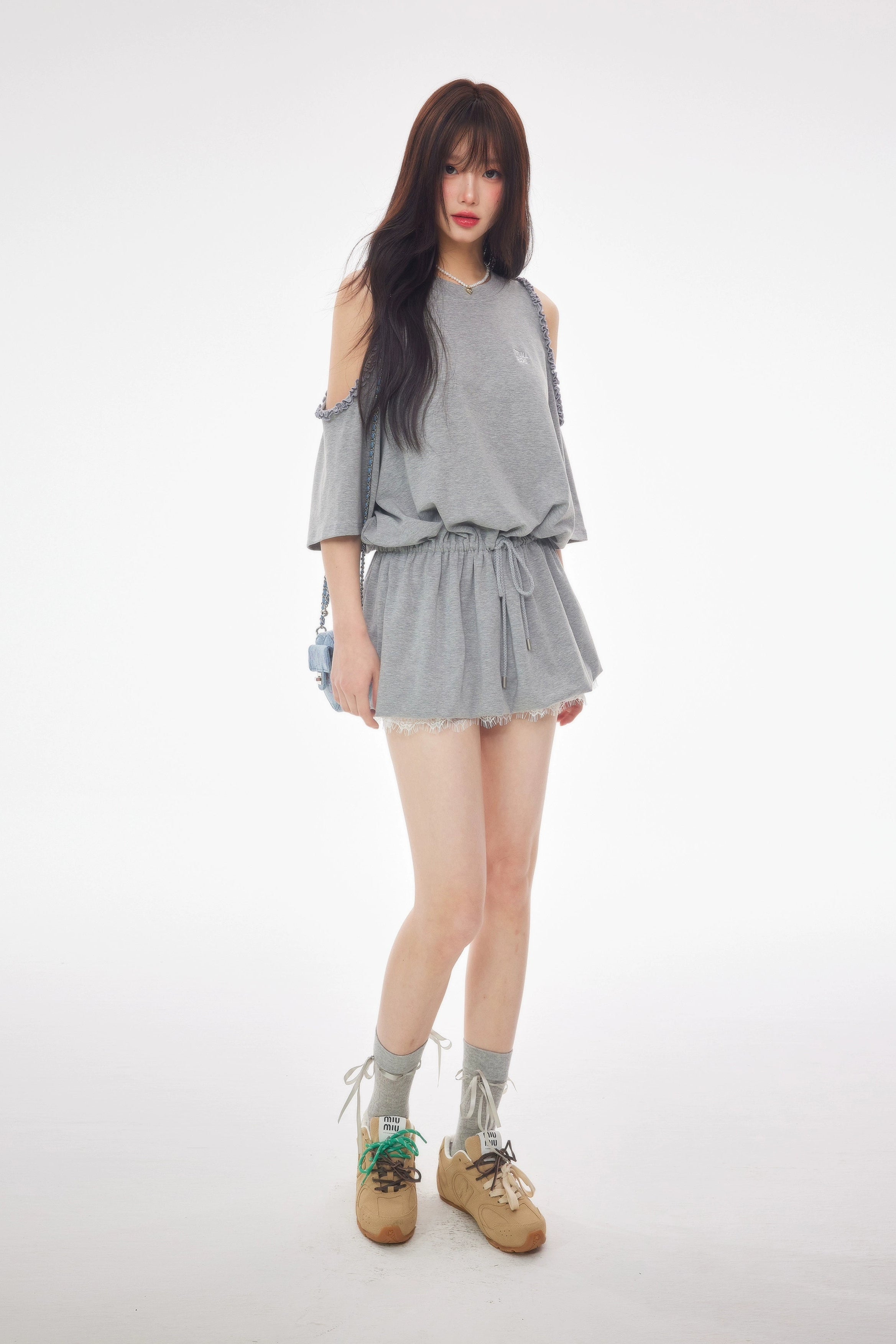 cold shoulder casual set up DL1401