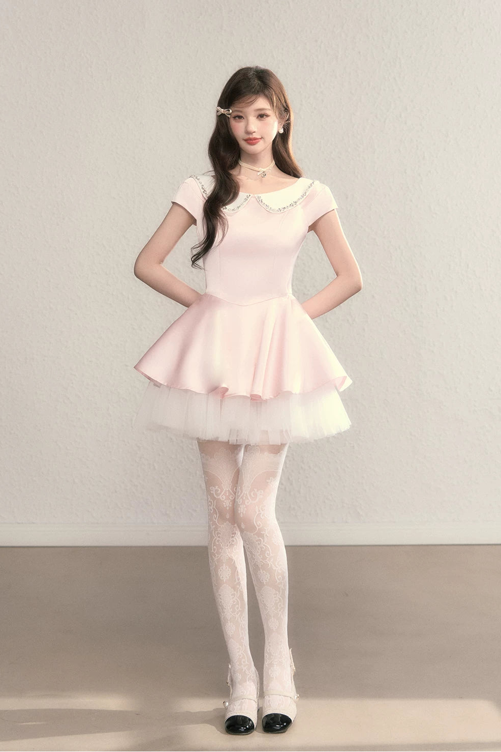 french a-line hepburn dress DL1507