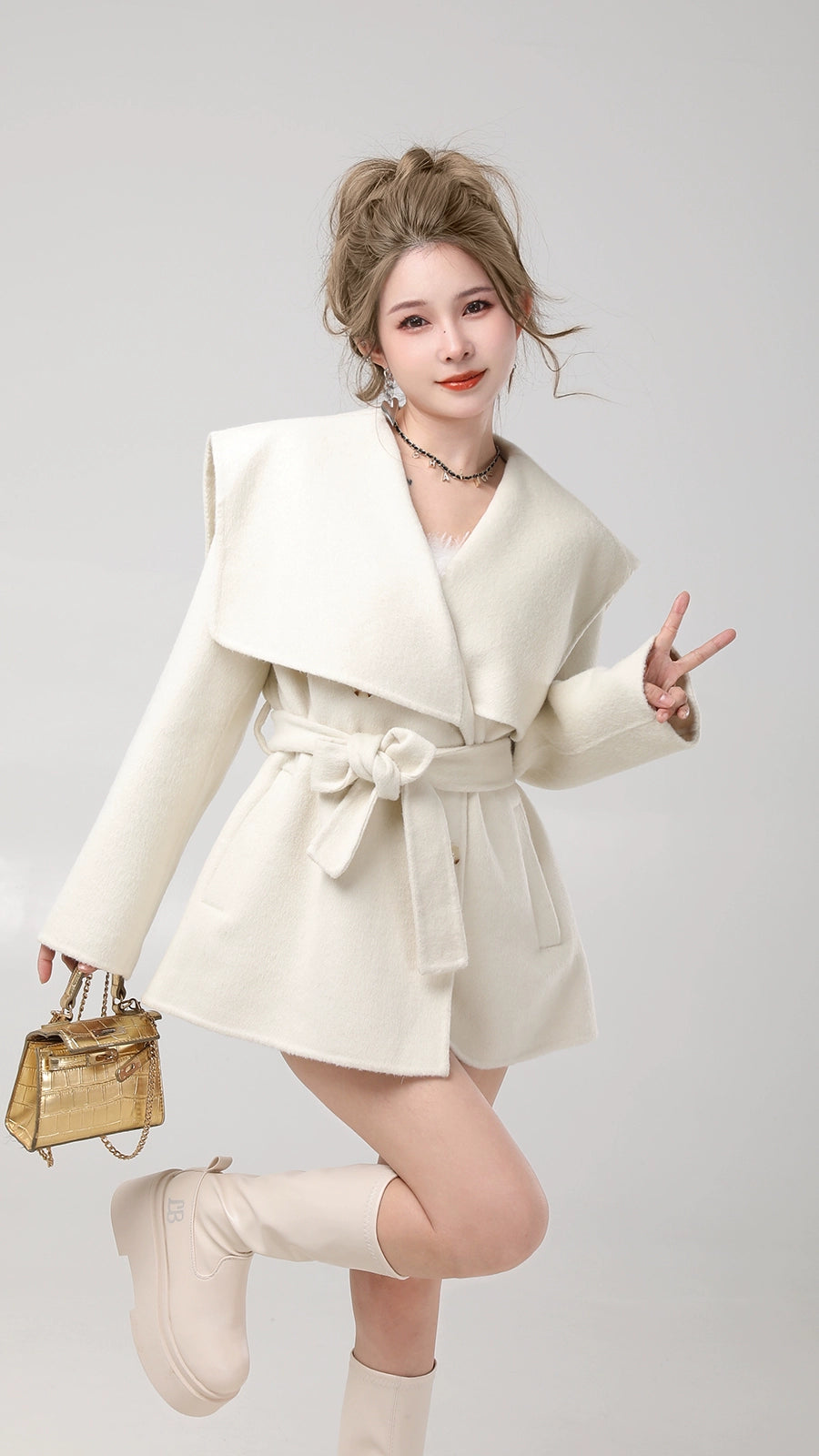 high-end over coat DL1186