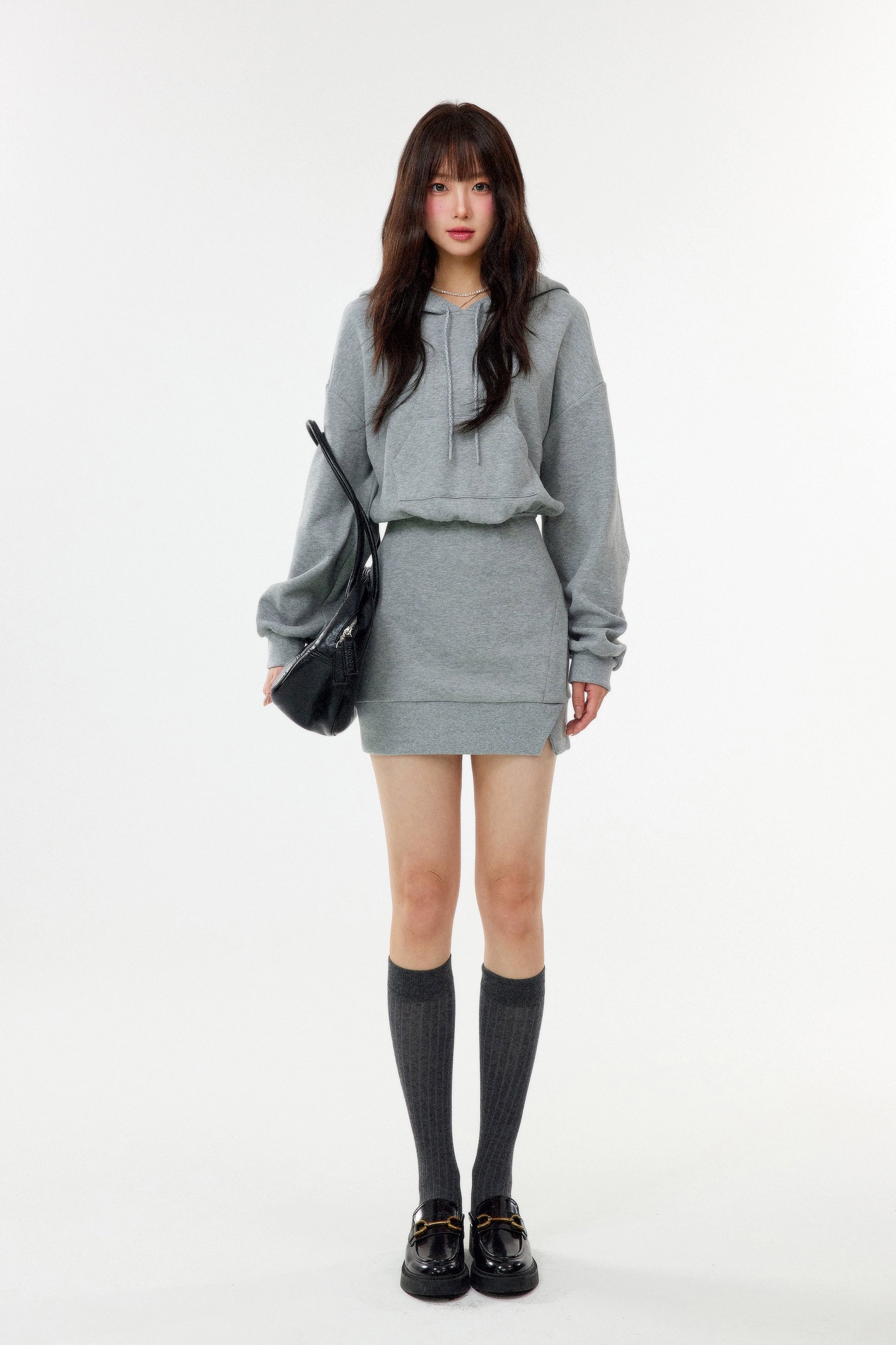 casual hoodie one-piece DL1453