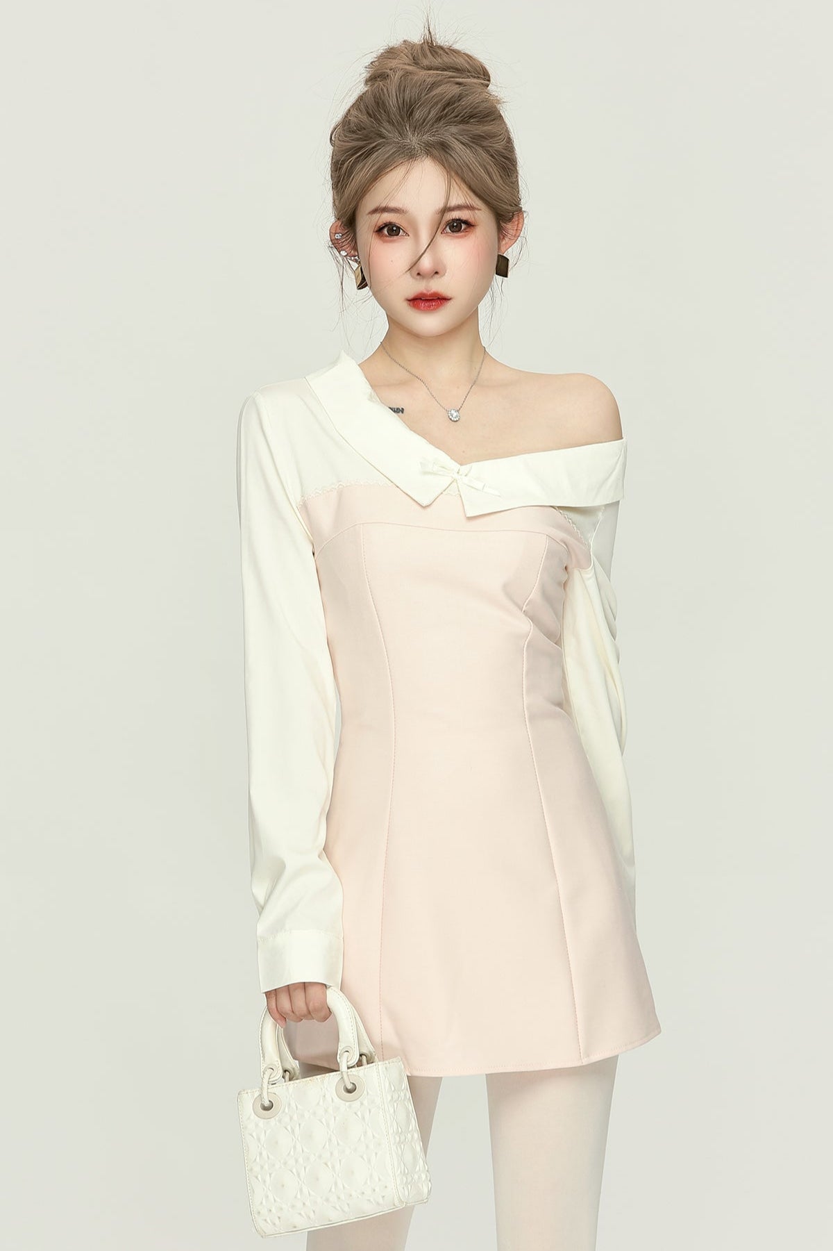 one off shoulder one-pice