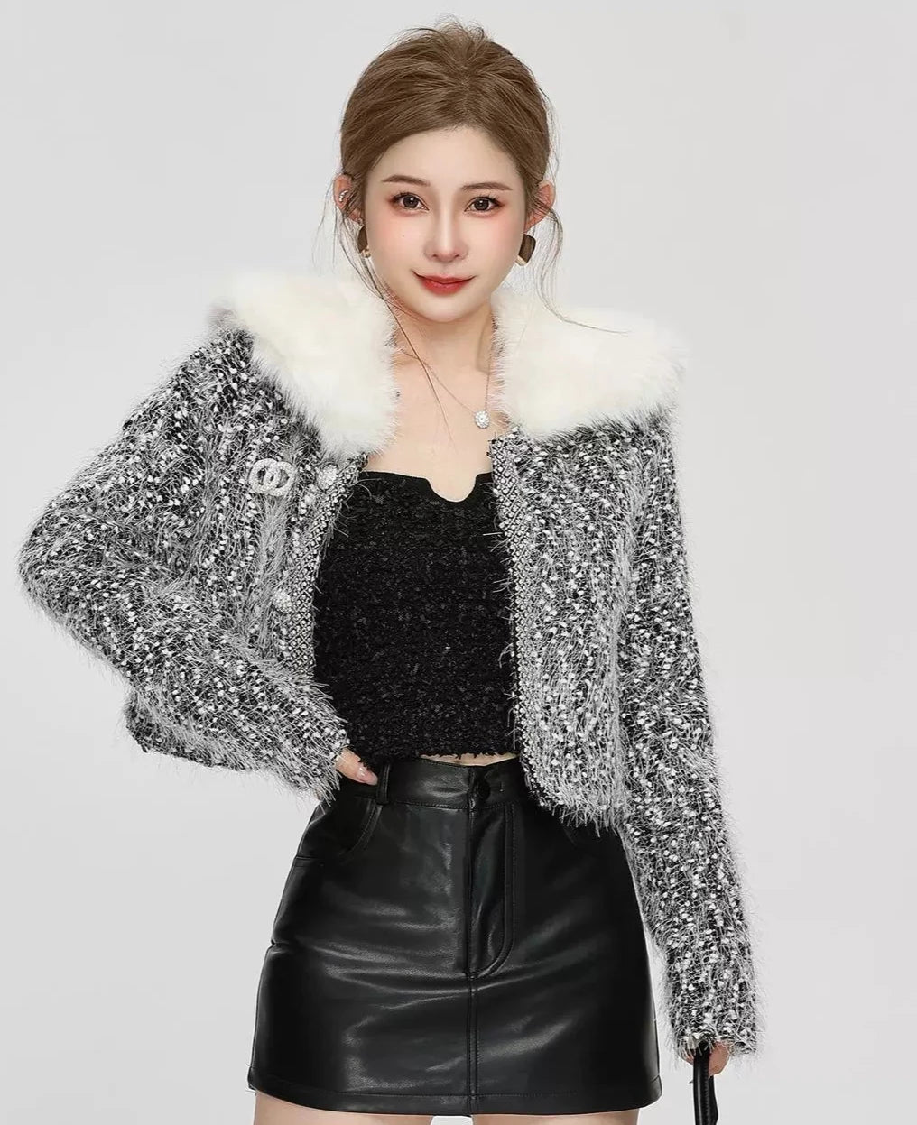 far tweed new jacket DL1215
