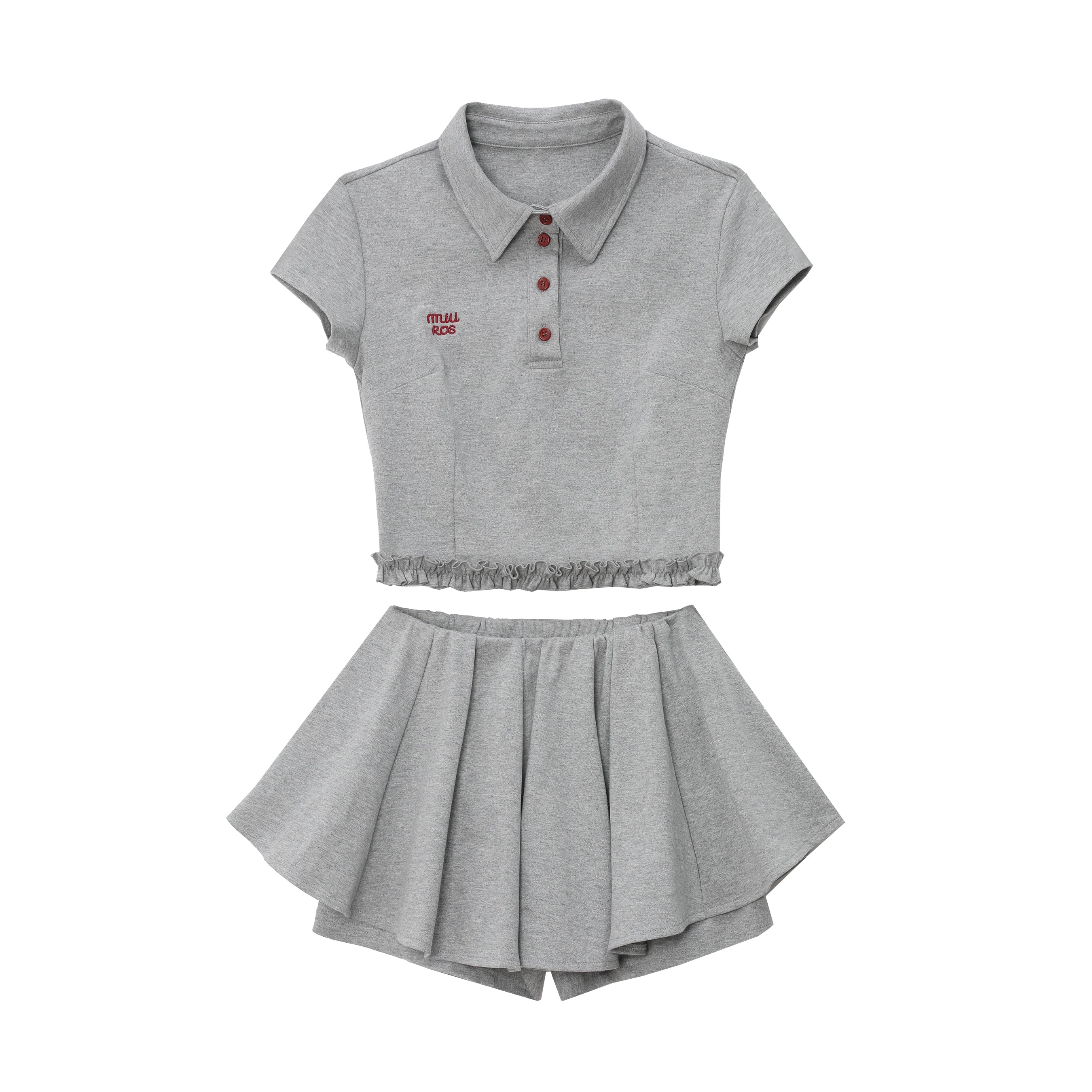 cropped collar mini set up DL1434