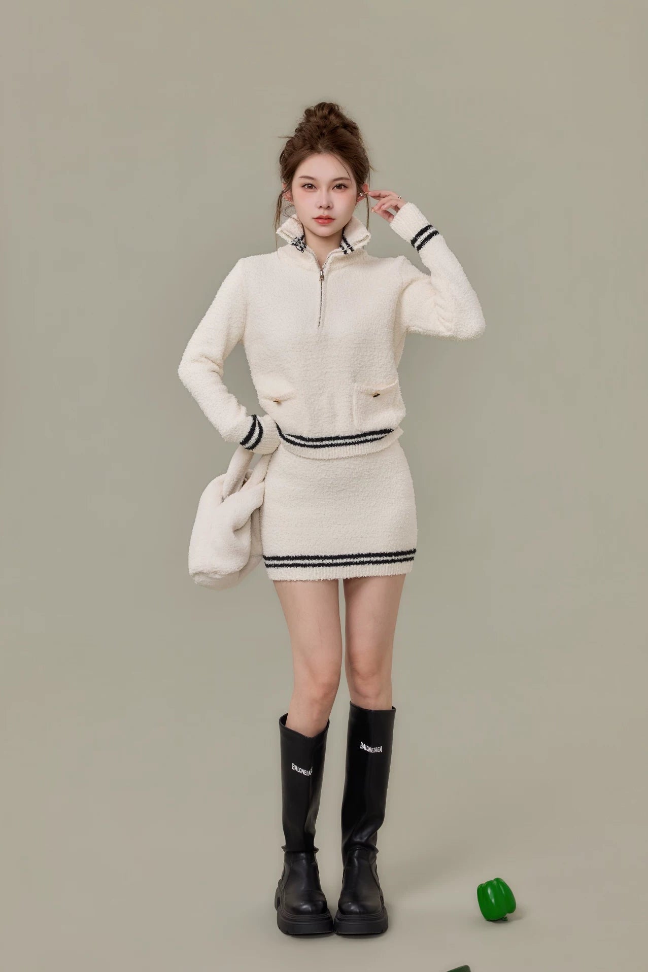 half zip boa line set up DL1496