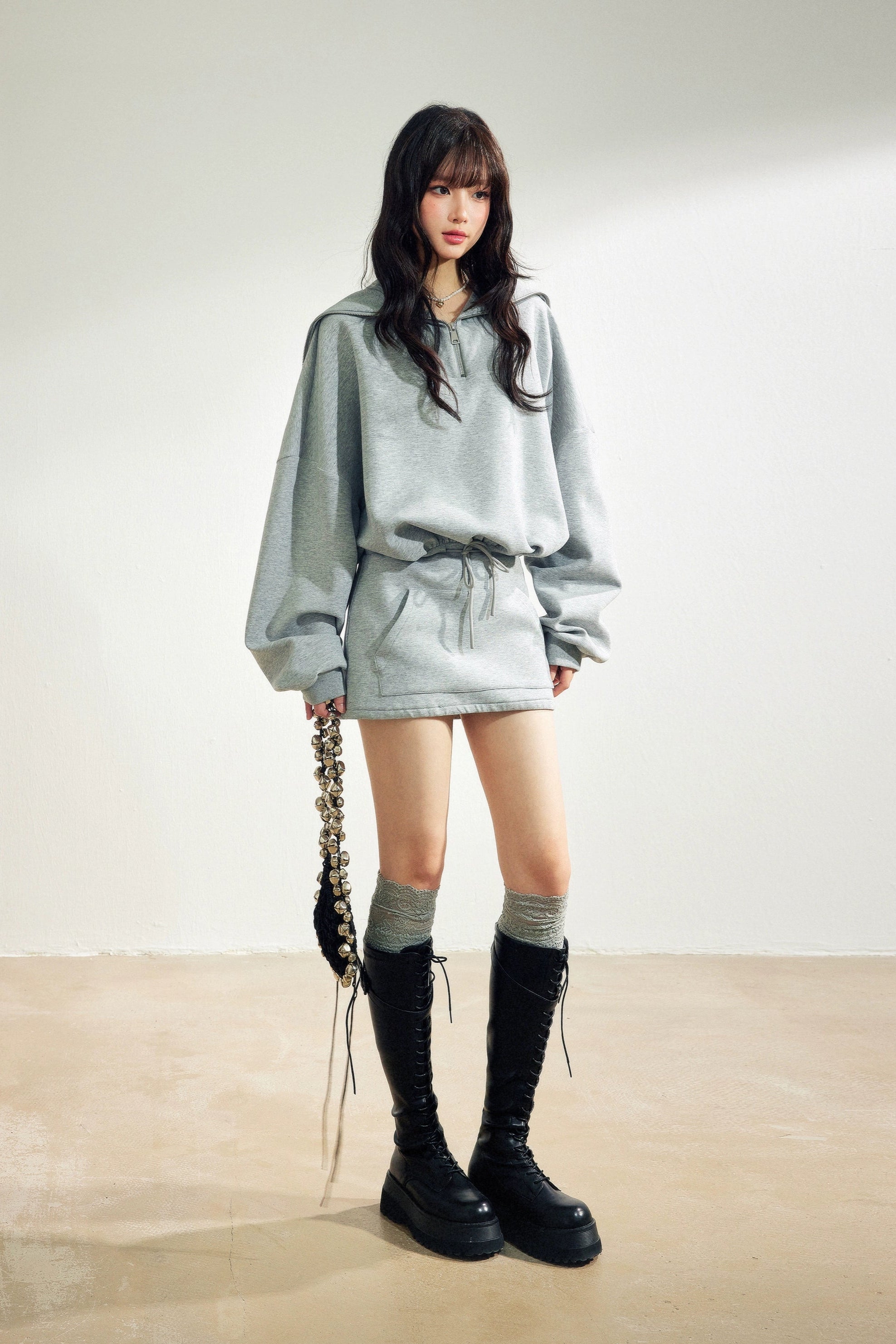 round neck sweat set up DL1441