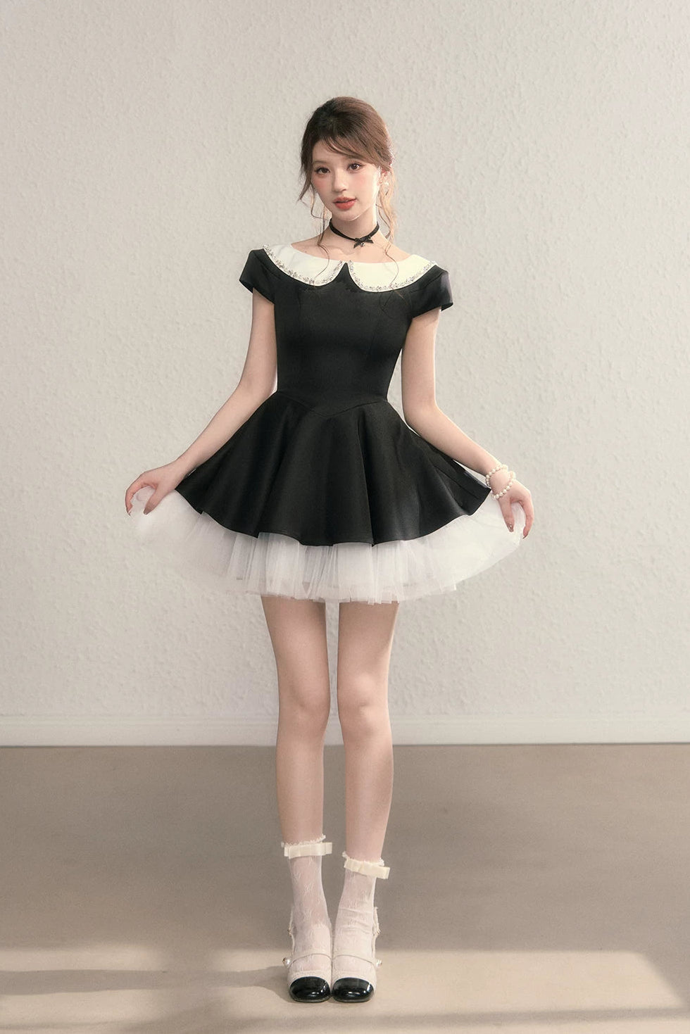 french a-line hepburn dress DL1507