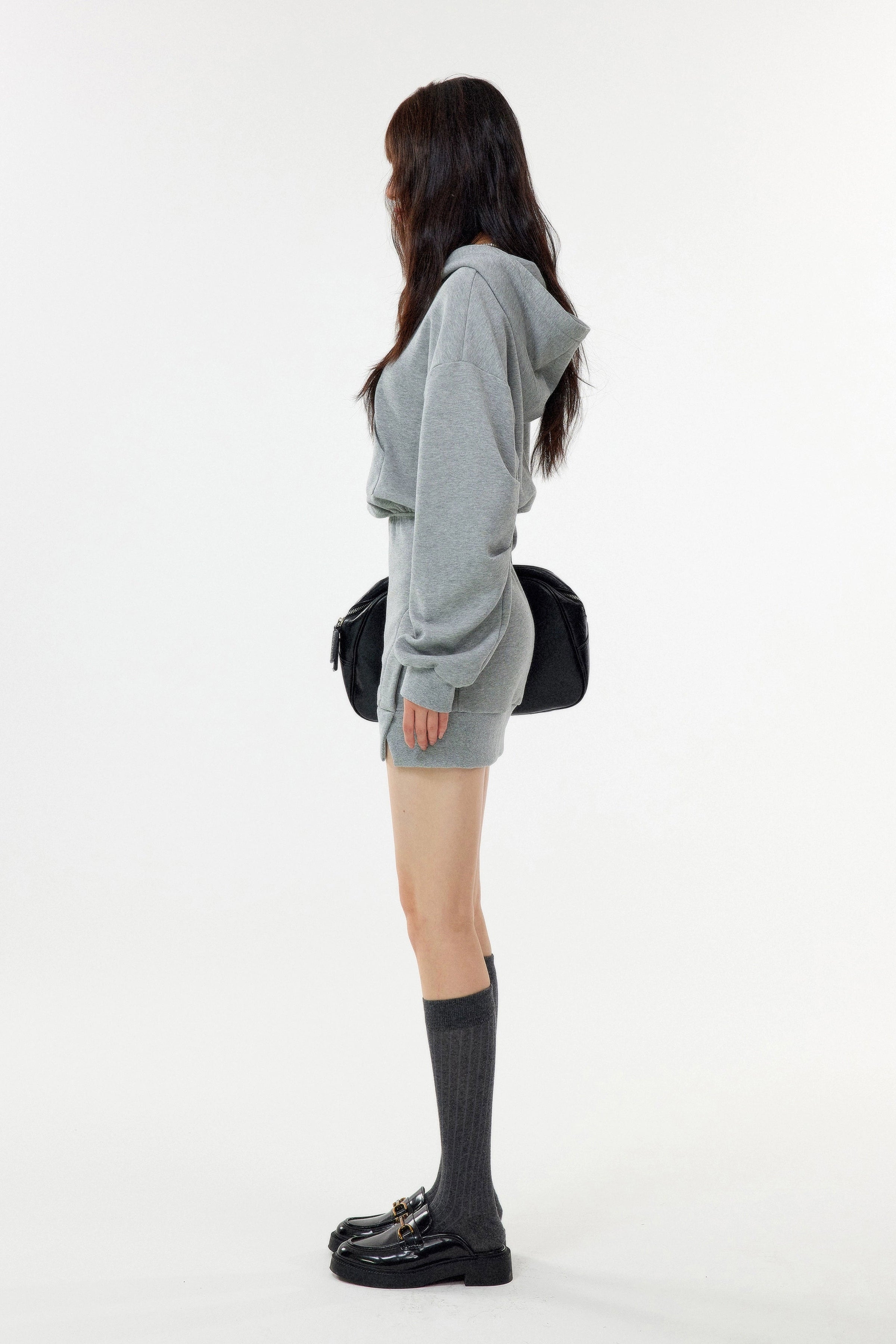 casual hoodie one-piece DL1453