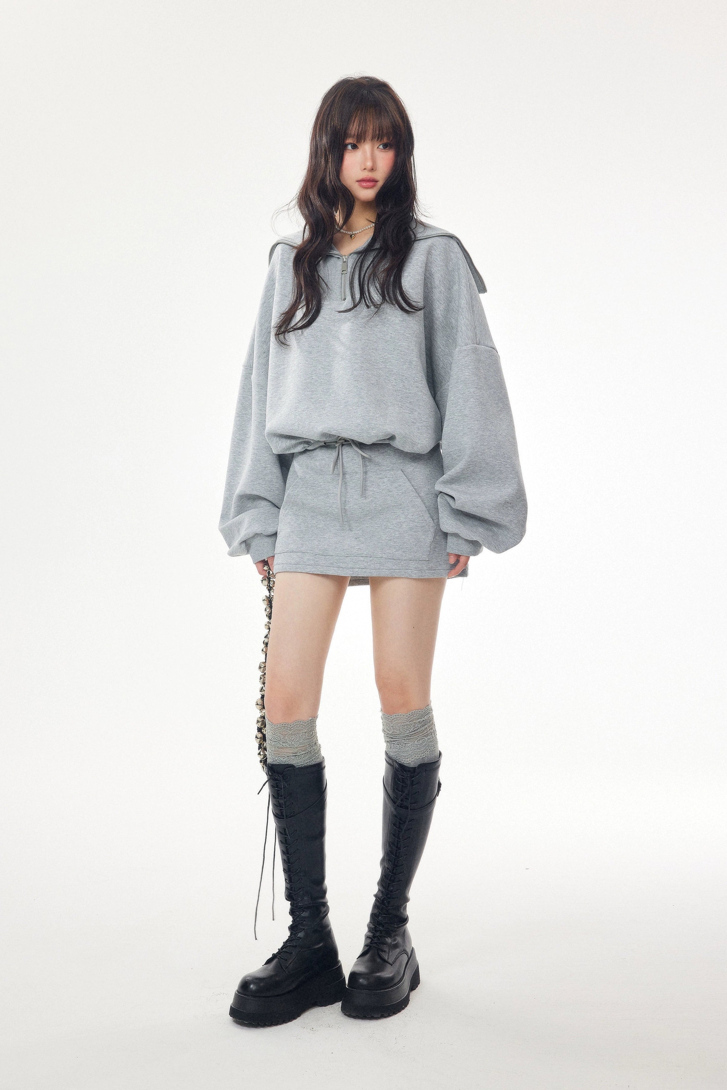 round neck sweat set up DL1441