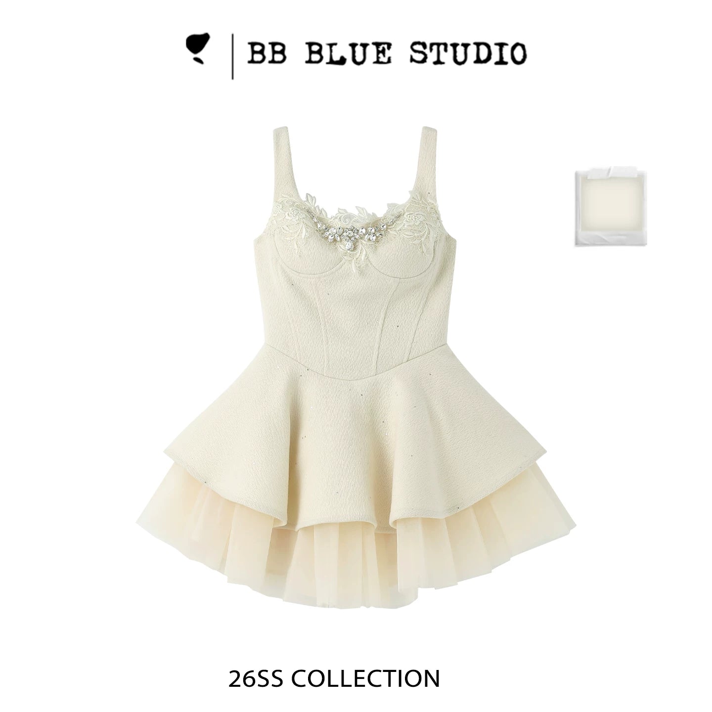 bijou bustier peplum ballet dress DL1511